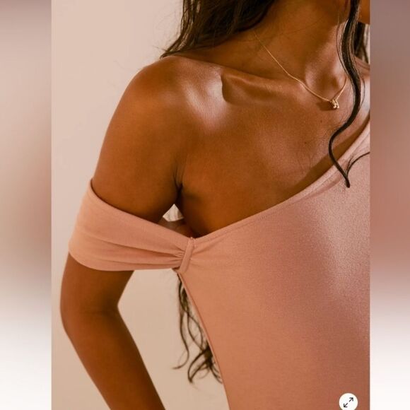 NWT Free People Beach Good Feels One Shoulder Mini - Picture 4 of 9